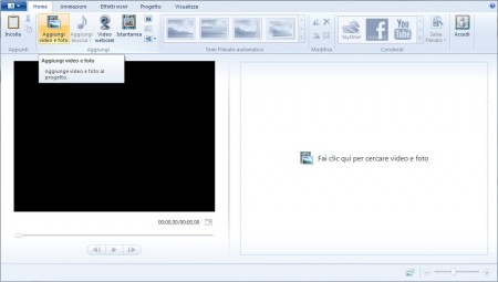 convertire mp3 avi wlmm aggiungi