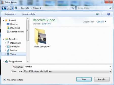 convertire mp3 avi wlmm salva nome