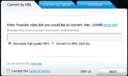 convertire youtube in mp3 flvto