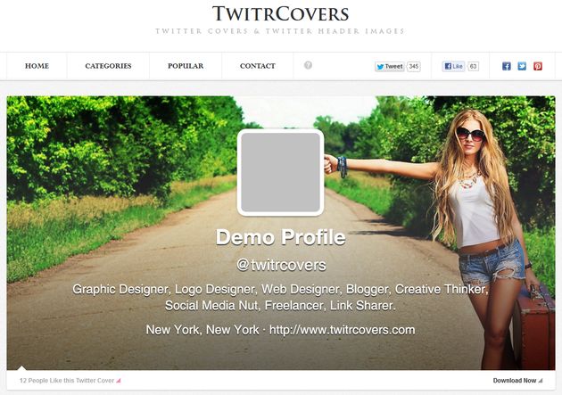 copertine twitter immagini twitrcovers