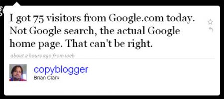 Copyblogger lamenta il problema delle ricerche in Ajax