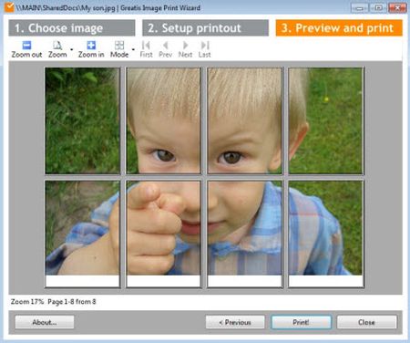 creare poster immagini personali imageprint