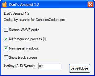 dad’s around