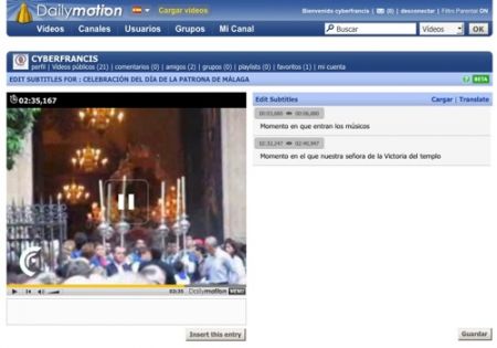 Dailymotion sottotitoli