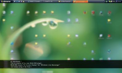 screenshot WLM-OSD Plugin