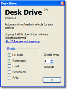desk drive