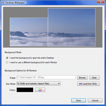 Display Fusion screenshot