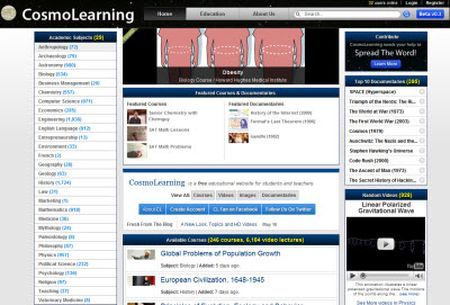 documentari cosmolearning