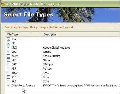 digital photo recovery