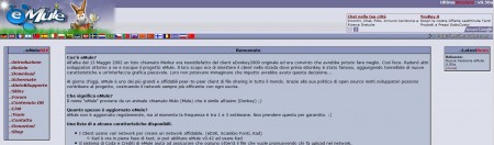 eMule download homepage