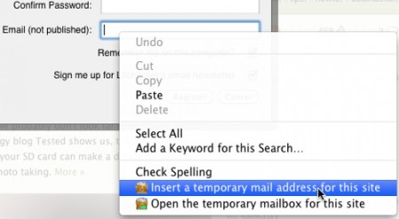 email temporanea servizio