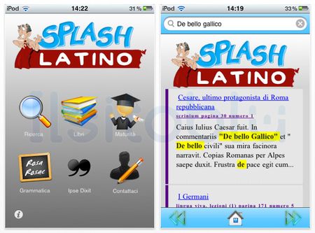 esami di maturita 2011 app iphone splash latino