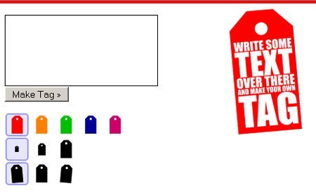 etichette tinytags