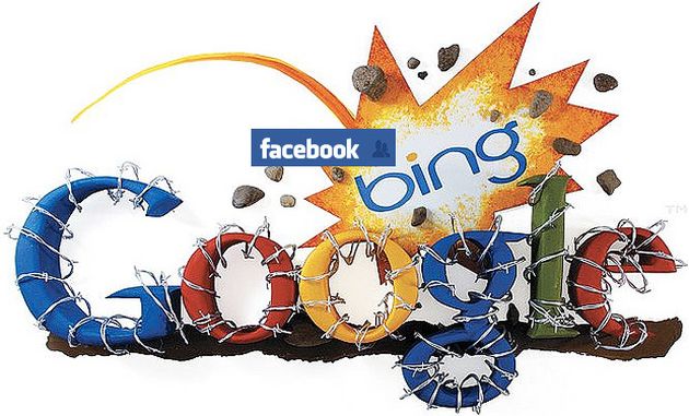 facebook bing logout
