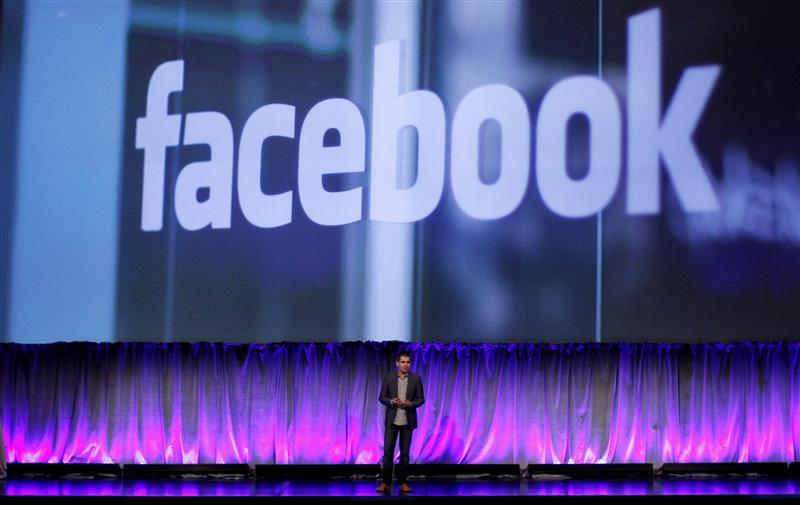 Facebook Vice President of Product Cox delivers a keynote address at Facebook's "fMC" global event for marketers in New York City