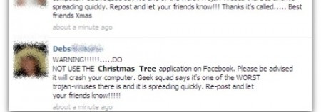 facebook christmas tree