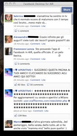 Facebook for air
