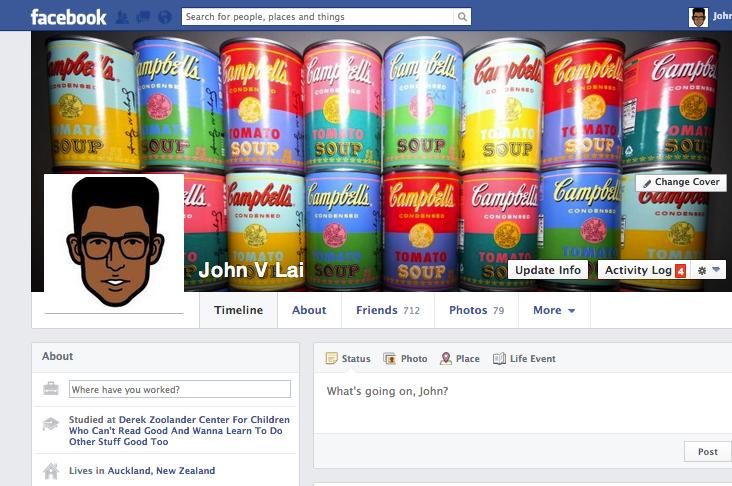 facebook diario timeline