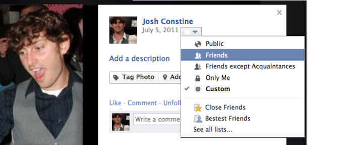 facebook foto privacy