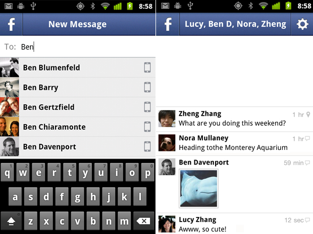 facebook messenger android