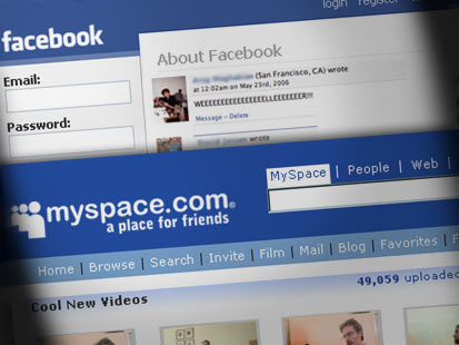 facebook myspace