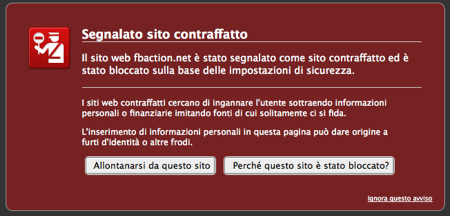 facebook phishing