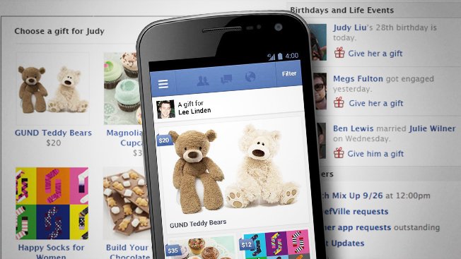 facebook regali italia