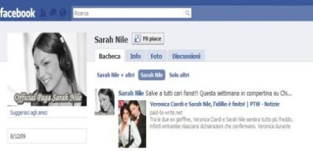 Facebook Sarah Nile