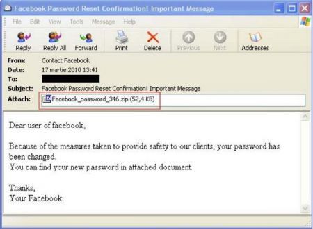 Facebook Virus
