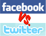 facebook vs. twitter
