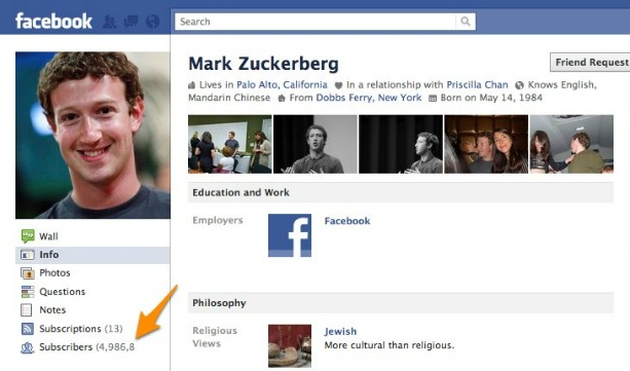 fans facebook mark zuckerberg