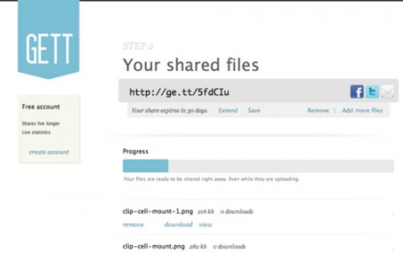 file sharing gett