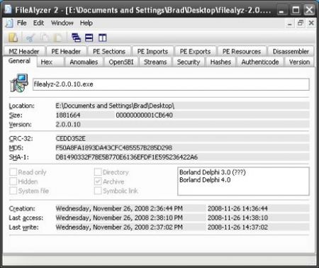FileAlyzer