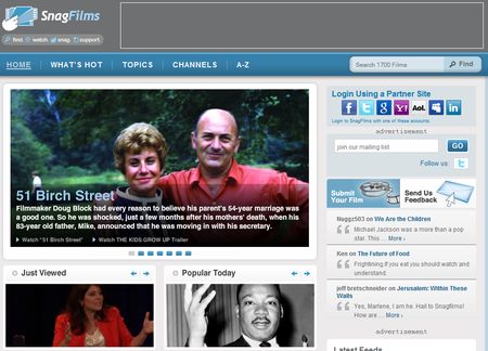 film gratis snagfilms