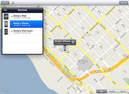 Find my iPhone, da Apple, anche per iPad e iPod touch
