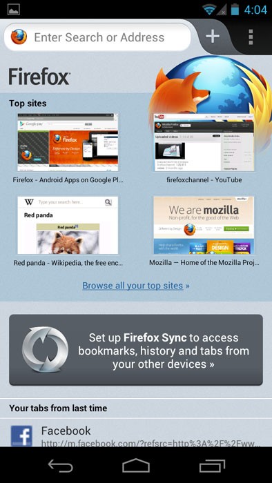 firefox 14 0 android