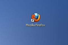 Avvio di Firefox dall'icona sulla Scrivania