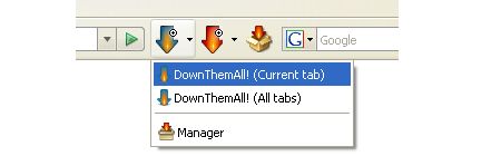 firefox plugin downthemall