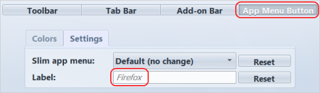 firefox 4 personalizzare