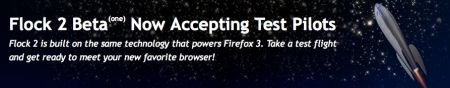 flock 2 beta banner