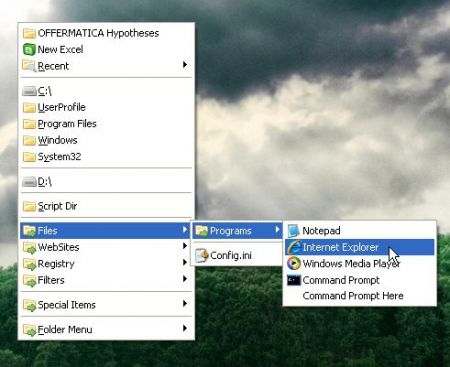Folder Menu
