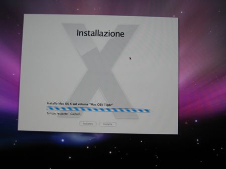 formattare mac installazione