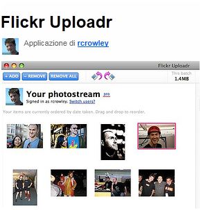foto flickr uploadr