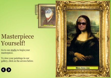 fotomontaggi gratis opere d arte masterpiece yourself