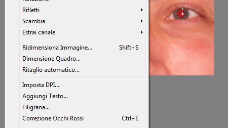 fotoritocco gratis rimuovere occhi rossi xnview