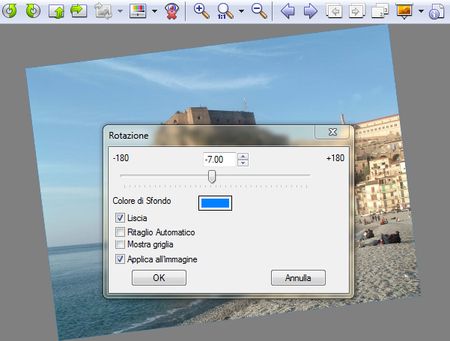 fotoritocco gratis ruotare immagine xnview