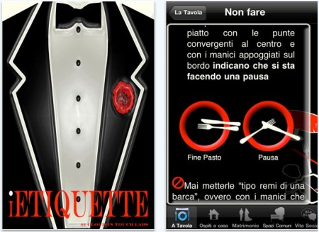 galateo iphone ietiquette