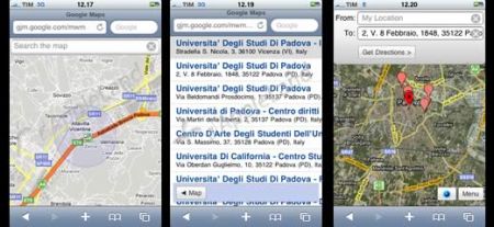 iPhone geolocalizzazione