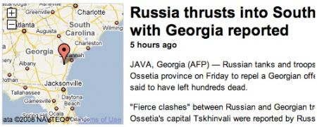 Georgia invasa…