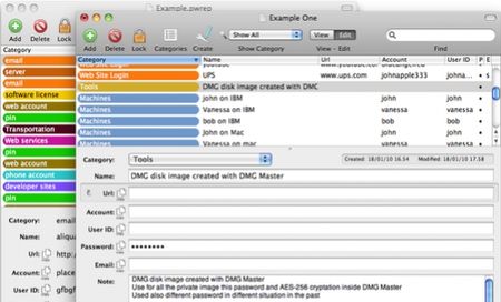 gestire password mac password repository